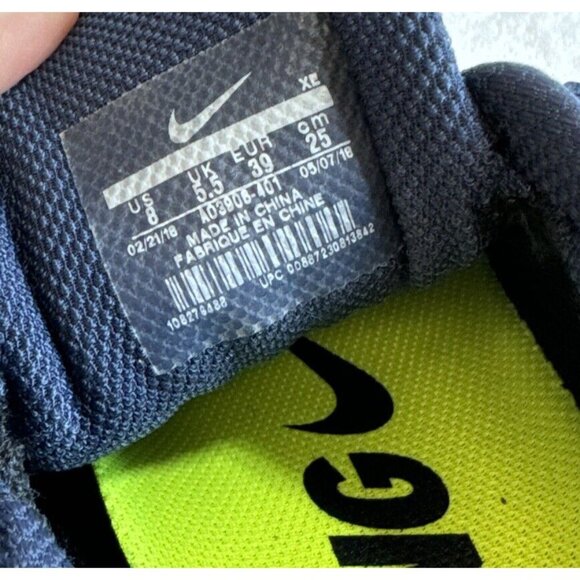 Nike Shoes Women Sz 8 Blue Air Zoom Pegasus 35 A03906 Running Jogging Sneakers - Picture 10 of 10